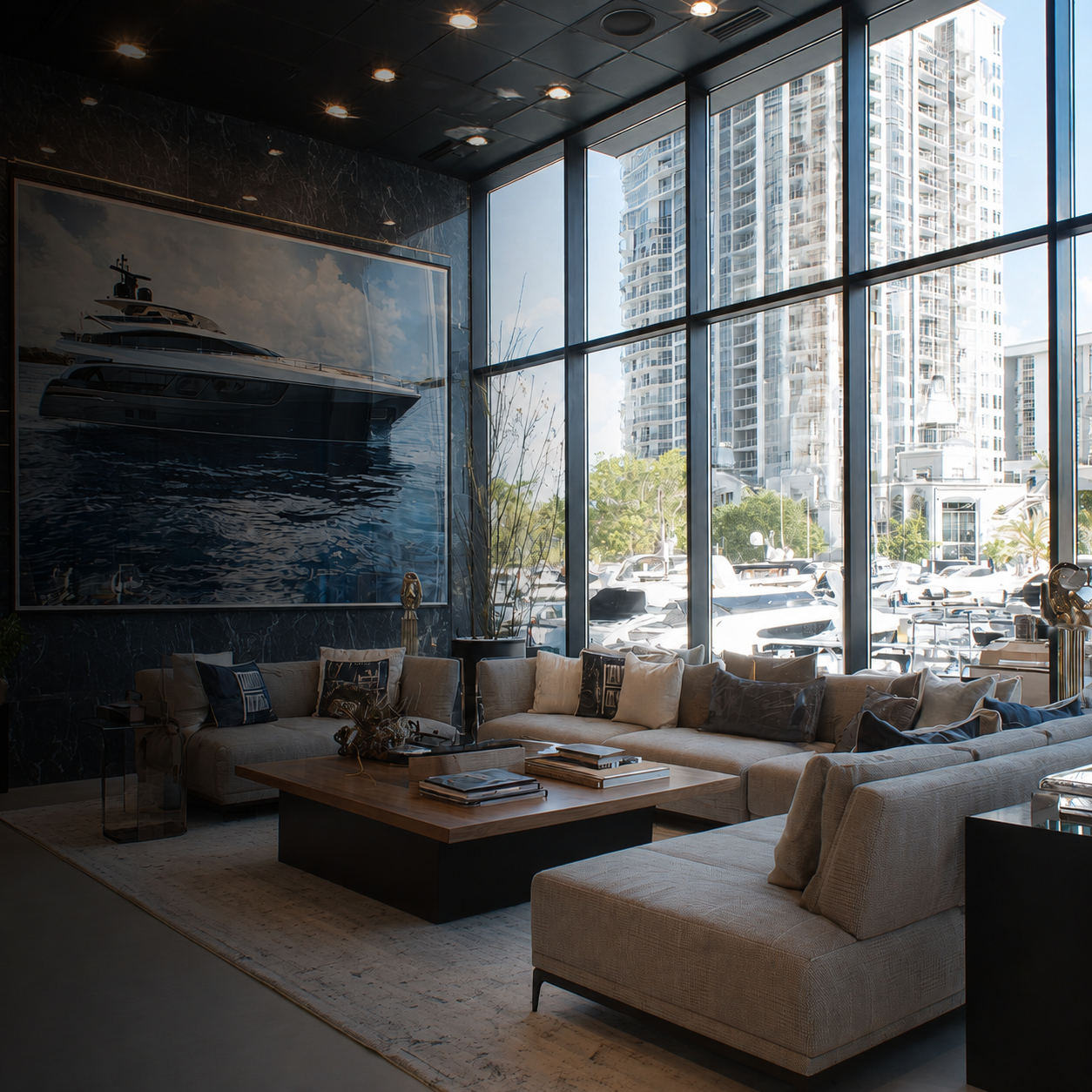 Monaco Yacht Wraps Showroom 1